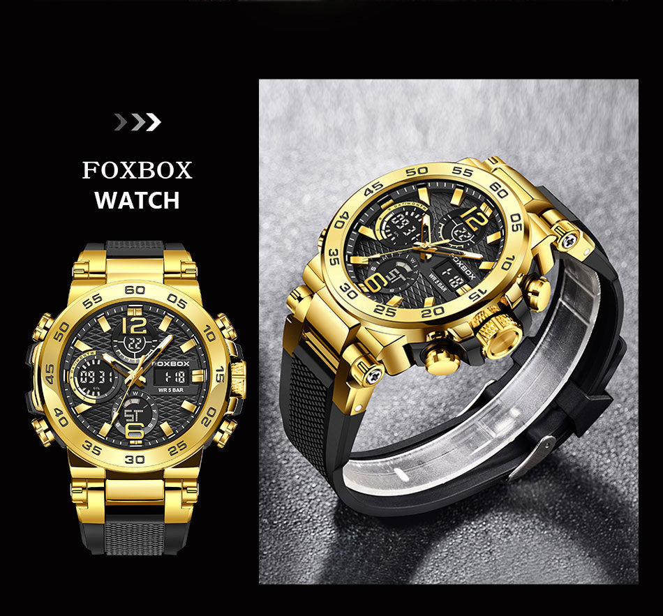 Business Men Fashion Diver Top Brand Luxury Sport Waterproof Military Watch