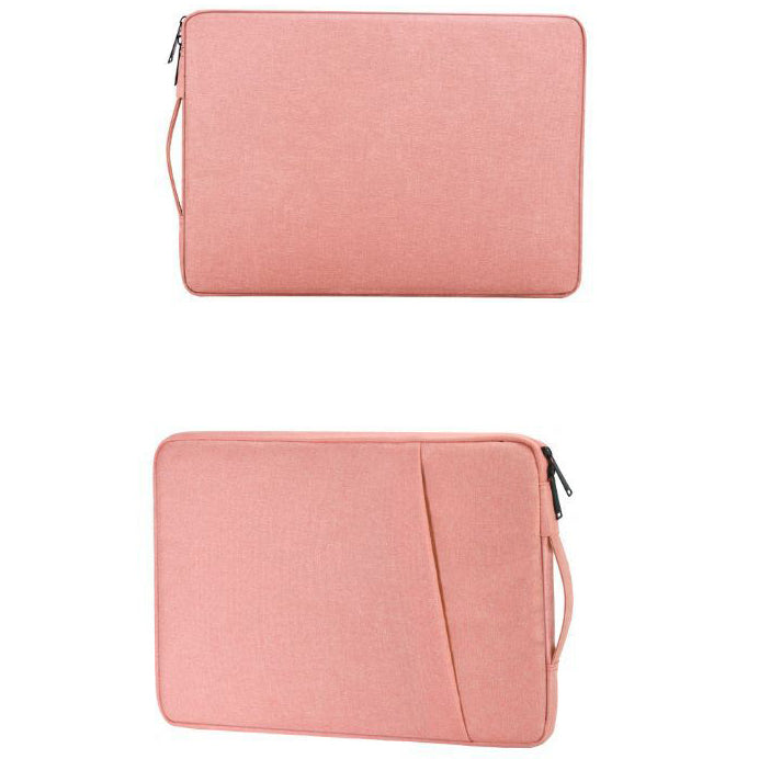 Large Capacity Water Resistant Shockproof Laptop Bag with Thick Fluffy Lining Handheld Tablet Case