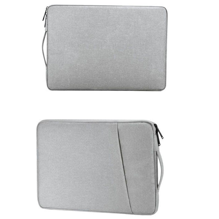 Large Capacity Water Resistant Shockproof Laptop Bag with Thick Fluffy Lining Handheld Tablet Case