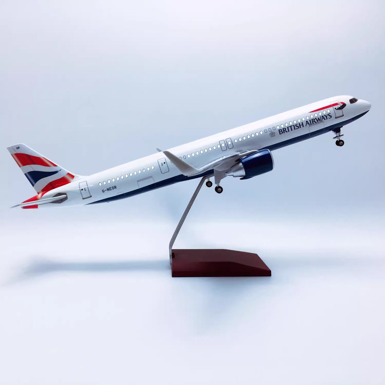 British Airways Airbus A321neo Airplane Model (Special 45CM)