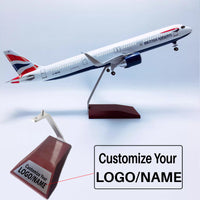 Thumbnail for British Airways Airbus A321neo Airplane Model (Special 45CM)