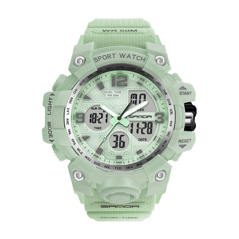 New Waterproof Shock Sports Military Quartz Watch For Male Digital Wristwatch
