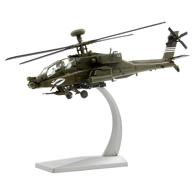1/72 Trumpeter US Army AH-64A Apache Helicopter Alloy Model