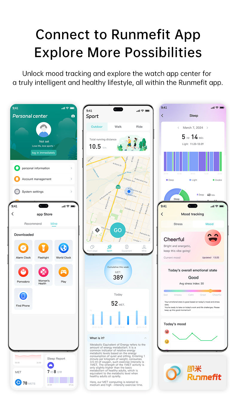 GTL2 Smart Fitness Tracker Bracelet Sport Watch Smart Watch