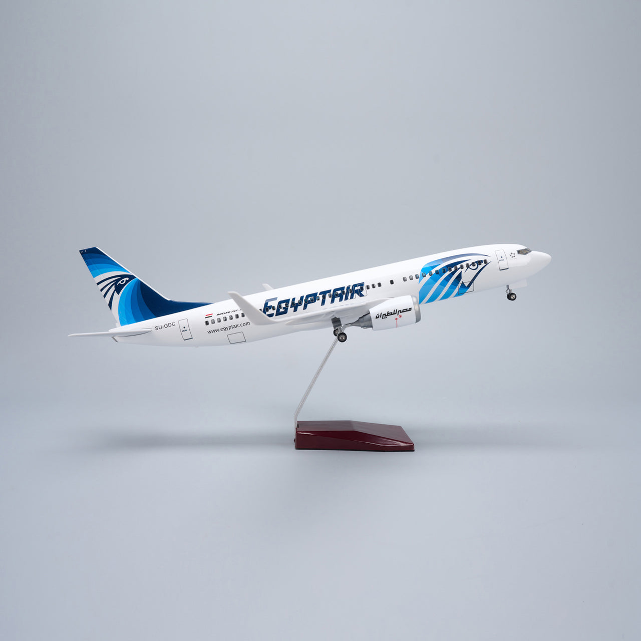 Egypt Air Boeing B737-800  Airplane Model (1/85 Scale - 47CM)