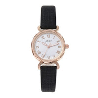 Thumbnail for Roman Scale Quartz Watch Simple Casual Women's Style Easy to Match Diamond Pattern College Wind Small Dial Fashionable Belt