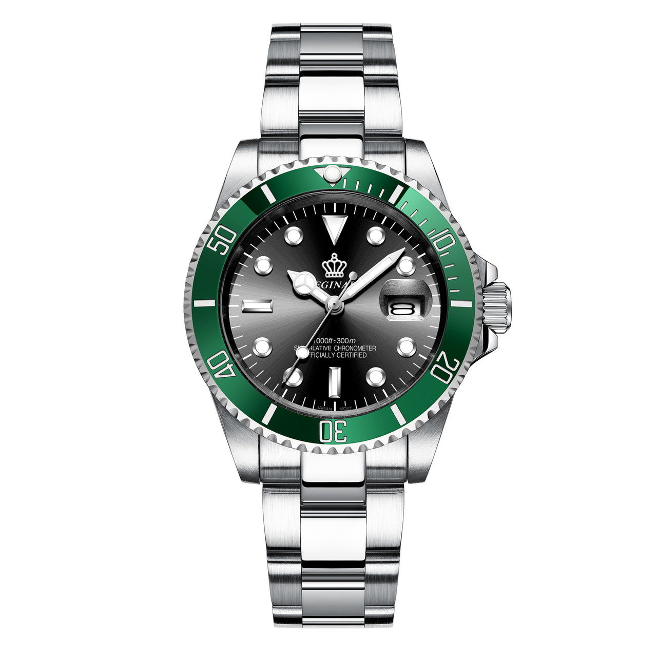 Fashion Multifunctional Quartz Watch for Men Stainless steel Luminous Luxury Stainless