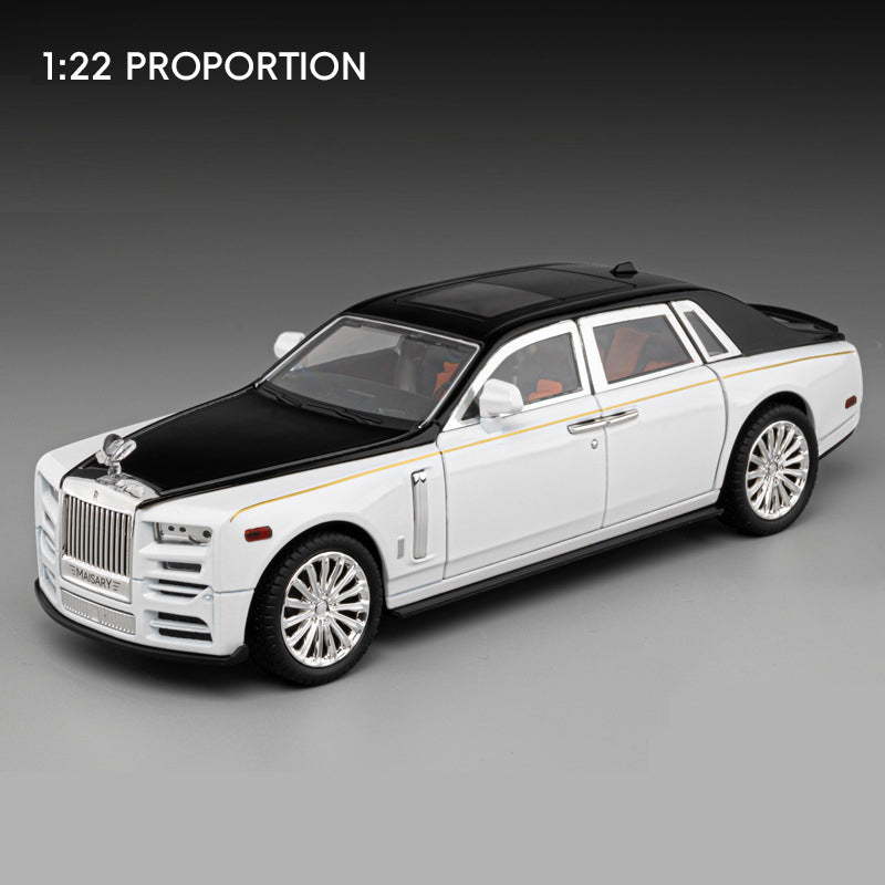 1:22 Rolls-Royce Phantom Wraith  Model Car Alloy Diecast 7 Doors Opened Sound Light