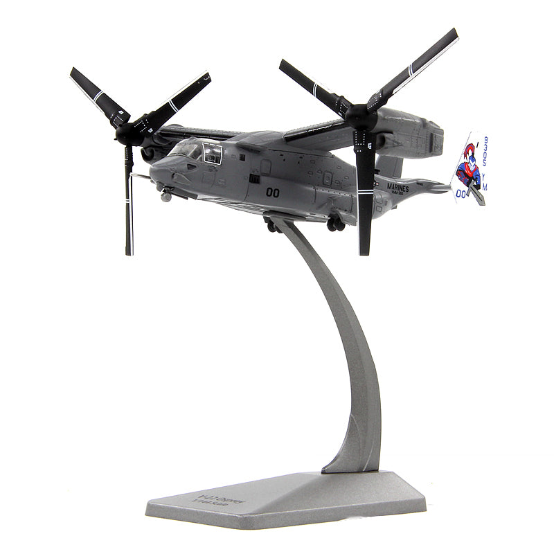 Bell V-22 V22 MV-22B Osprey Transport Helicopter Model 1/144 Scale