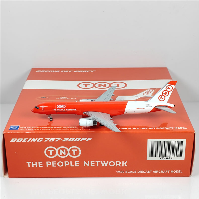 TNT Express Airlines B737-800(SF) JC Wings XX20129 Airplane Model (1/400 Scale)