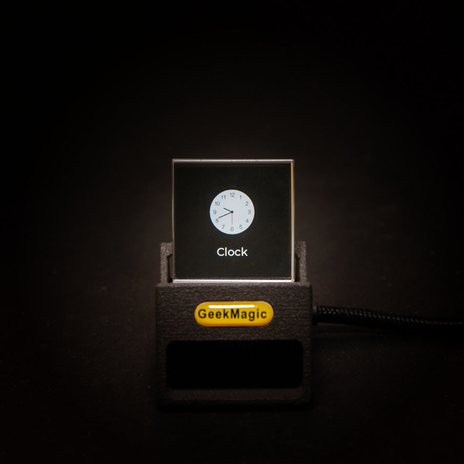 Crystal Mini Monitor for Bitcoin & Weather Tracking