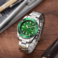 Thumbnail for Business Men's Quartz Watch Steel Belt Calendar Multifunctional Male Wristwatch