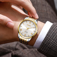 Thumbnail for Fashionable Sports Men's Quartz Watch New Model Cross-Border Steel Belt Home Stone Watch Elegant Timepiece for Men