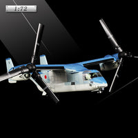 Thumbnail for 1:72 American Osprey Transport Aircraft Model V22 Rotary Wing Helicopter Alloy Military Aircraft Model