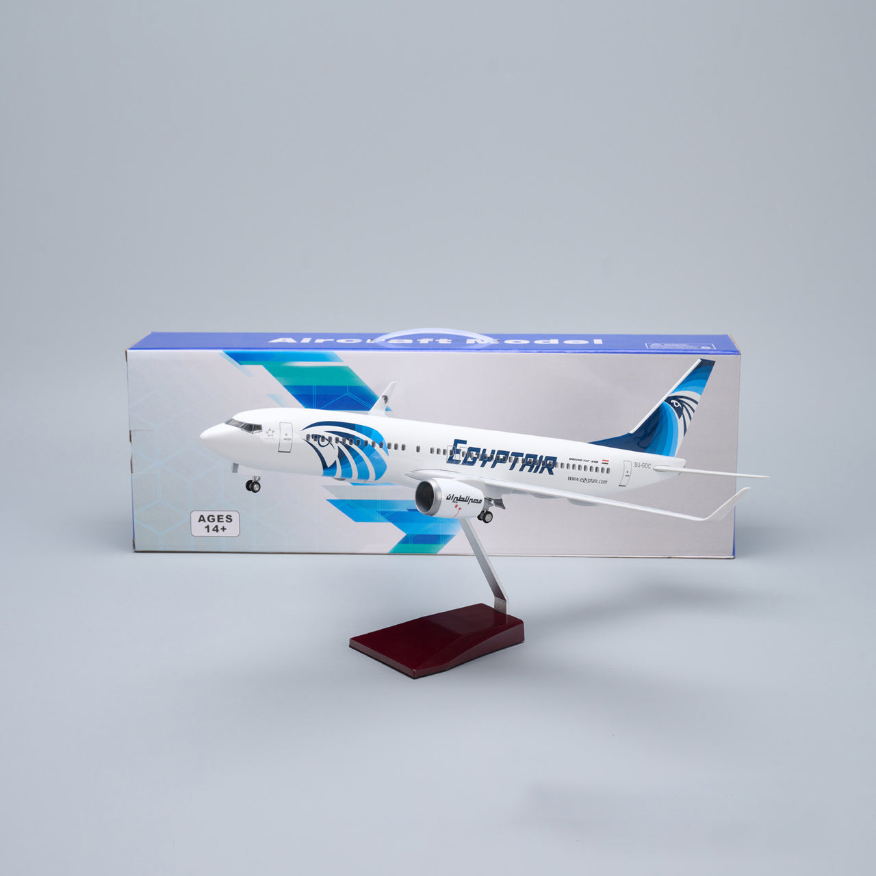 Egypt Air Boeing B737-800  Airplane Model (1/85 Scale - 47CM)