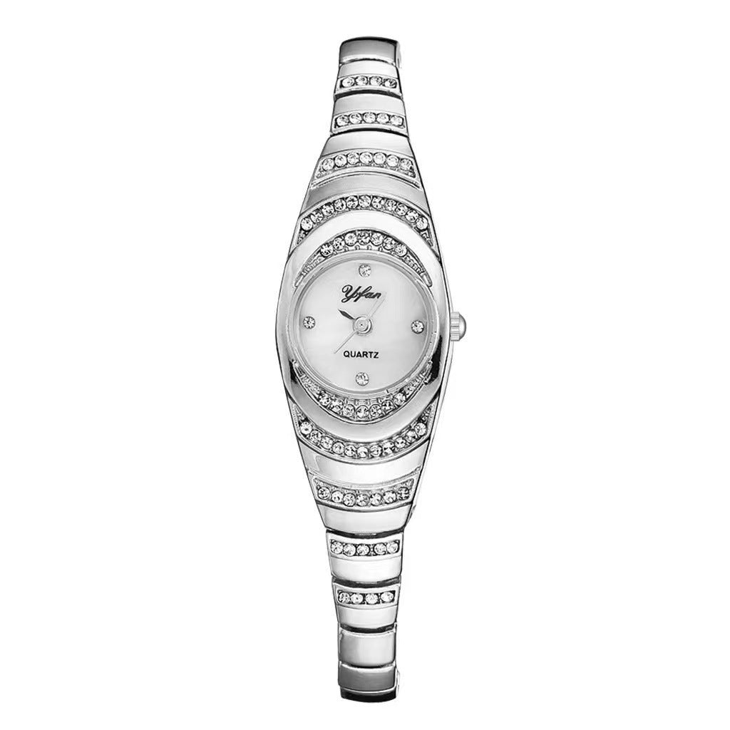 Elegant Women Watches Fashion Rhinestone Ladies Quartz Watch Bracelet Wristwatches