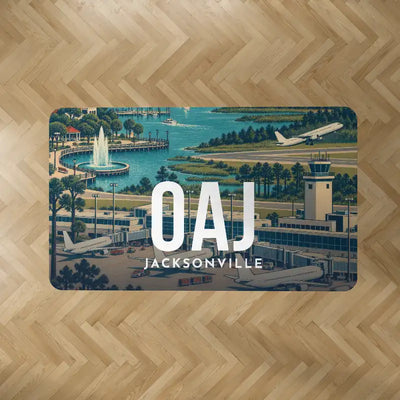 Albert J. Ellis Airport (OAJ) Carpets - Carpet Rectangle - Scene