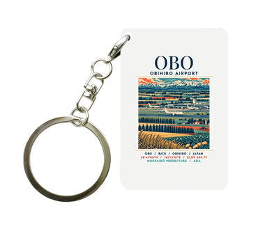 OBO - Poster - Key Chain - White