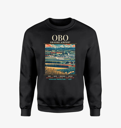 OBO - Poster - Sweatshirt - Black