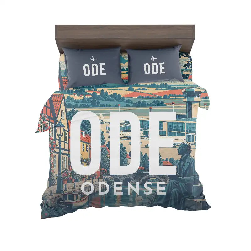 Odense Hans Christian Andersen Airport (ODE) Bedding Sets & Blankets - Bedding Set - Scene