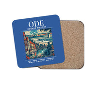 Thumbnail for ODE - Poster - Coaster - Blue