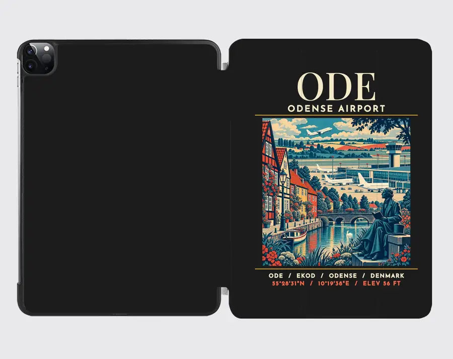 ODE - Poster - iPad Case - Black