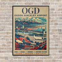 Thumbnail for OGD - Poster - Canvas Framed - Beige