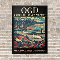 Thumbnail for OGD - Poster - Canvas Framed - Black
