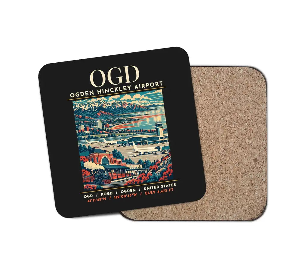 OGD - Poster - Coaster - Black