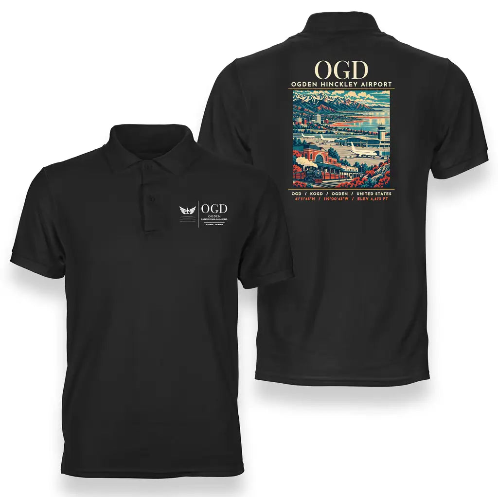 OGD - Poster - Double-Side Polo - Black