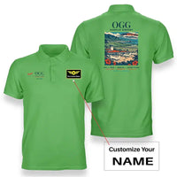 Thumbnail for OGG - Poster - Double-Side Polo - Light Green + Name