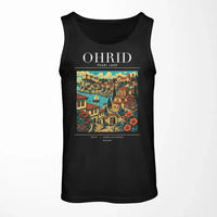 Thumbnail for OHRID - Poster - Tank Top - Black