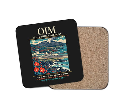 OIM - Poster - Coaster - Black