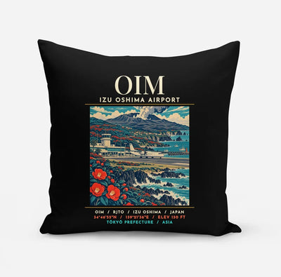 OIM - Poster - Pillow - Black