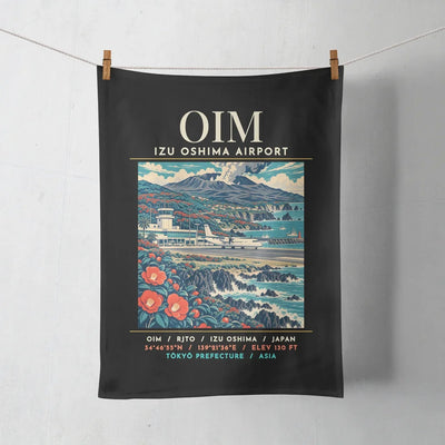 OIM - Poster - Towel - Black