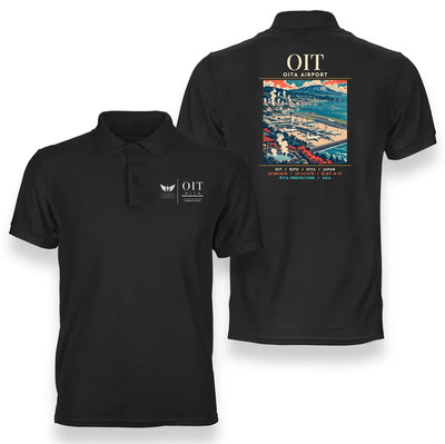 OIT - Poster - Double-Side Polo - Black