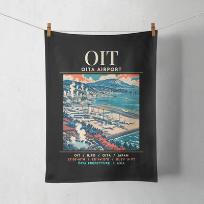 OIT - Poster - Towel - Black
