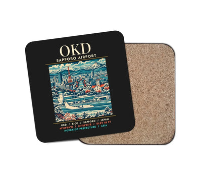 OKD - Poster - Coaster - Black