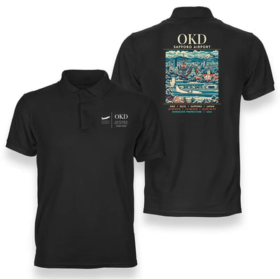 OKD - Poster - Double-Side Polo - Black