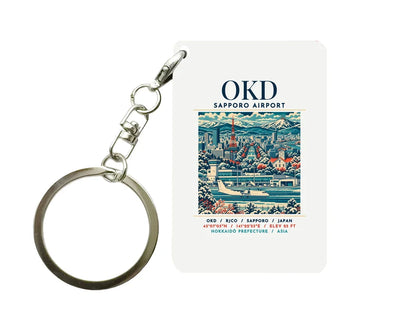 OKD - Poster - Key Chain - White