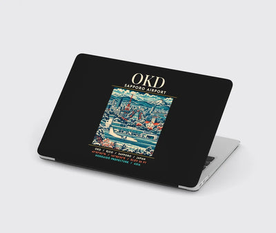 OKD - Poster - MacBook Case - Black