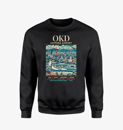 OKD - Poster - Sweatshirt - Black