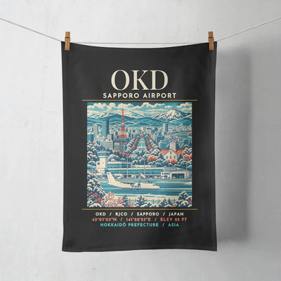 OKD - Poster - Towel - Black