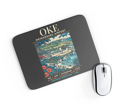 OKE - Poster - Mouse Pad - Black