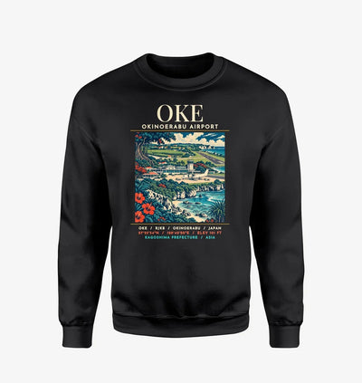 OKE - Poster - Sweatshirt - Black