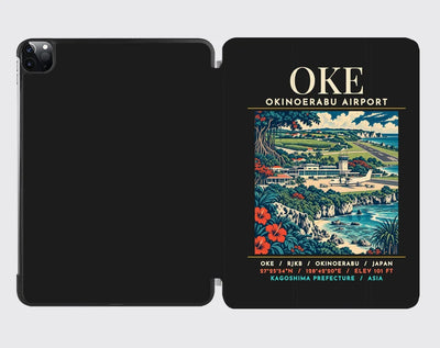 OKE - Poster - iPad Case - Black