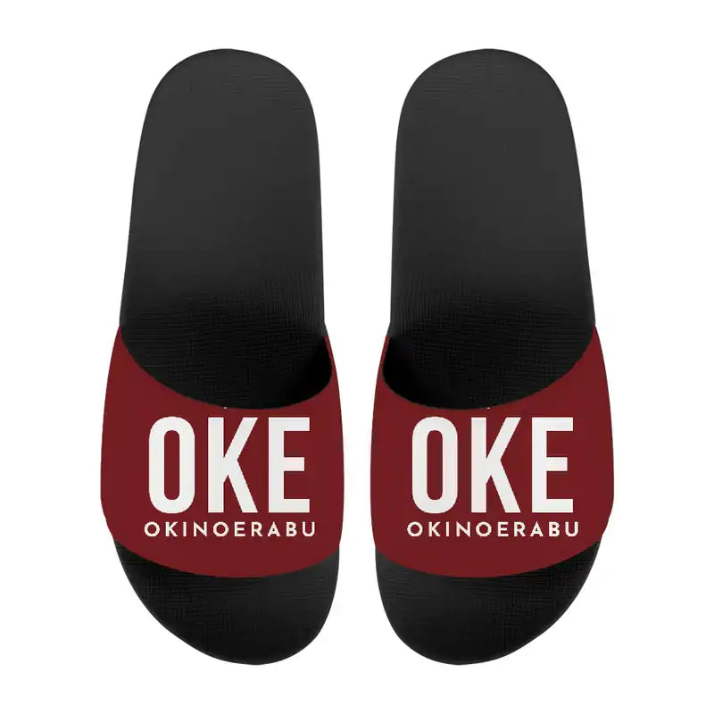 Okierabu Airport (OKE) Slippers & Flip Flops - Slippers - Sport - Code - Dark Red