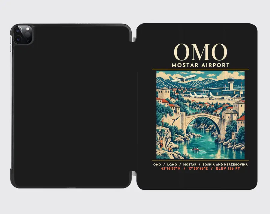 OMO - Poster - iPad Case - Black