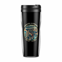 Thumbnail for Oradea International Airport (OMR) Travel Mugs - Badge - Plastic (No Holder) - Black