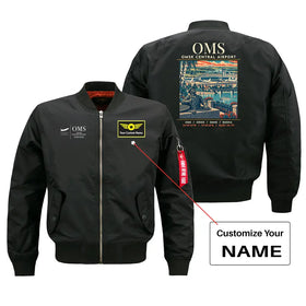 Omsk Central Airport (OMS) Bomber Jacket
